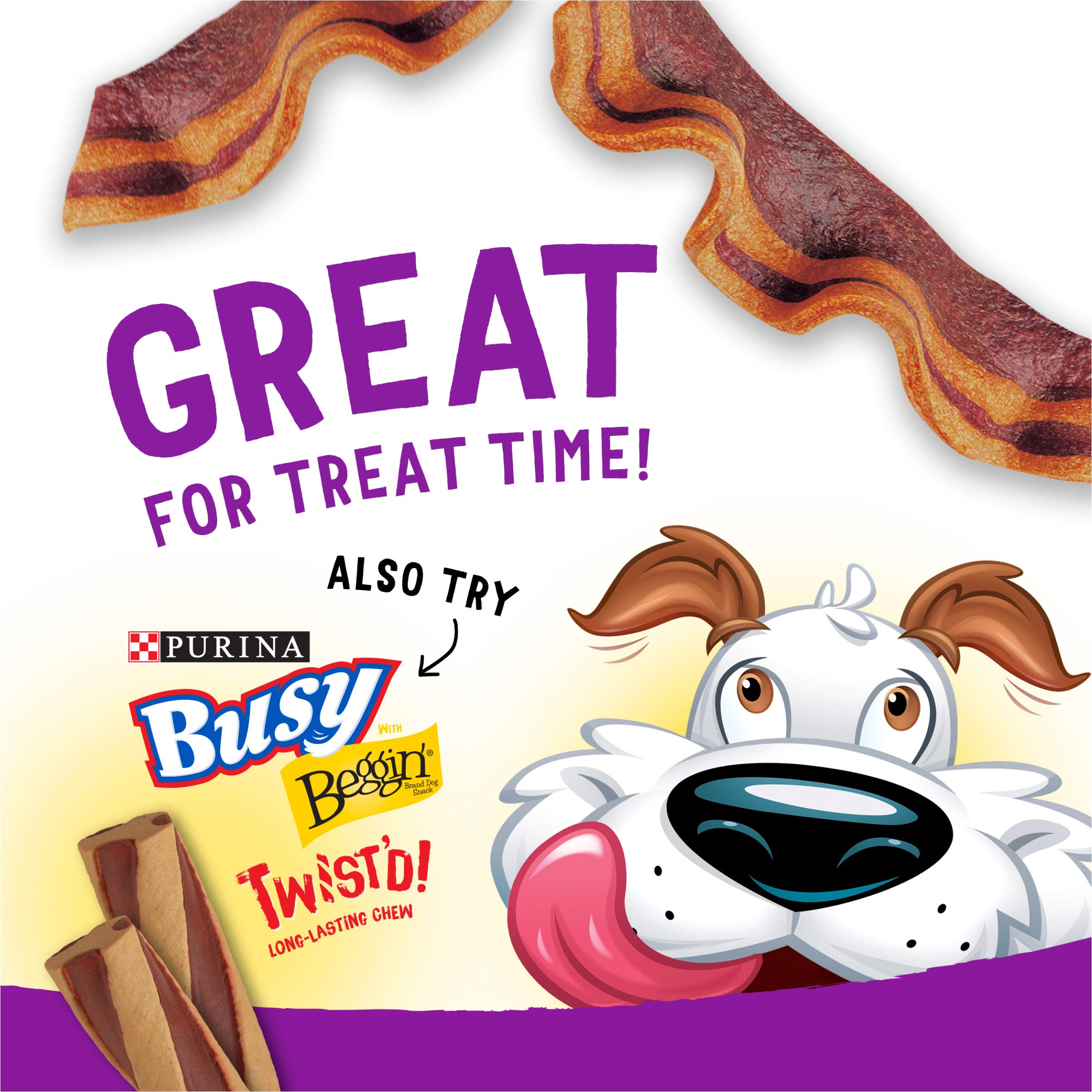 Purina Beggin' Strips aroma irresistible atrae la atención de tu perro