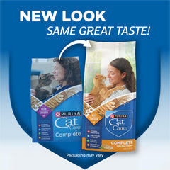 Purina Cat Chow Complete bolsa con croquetas, ideal para todas las etapas.