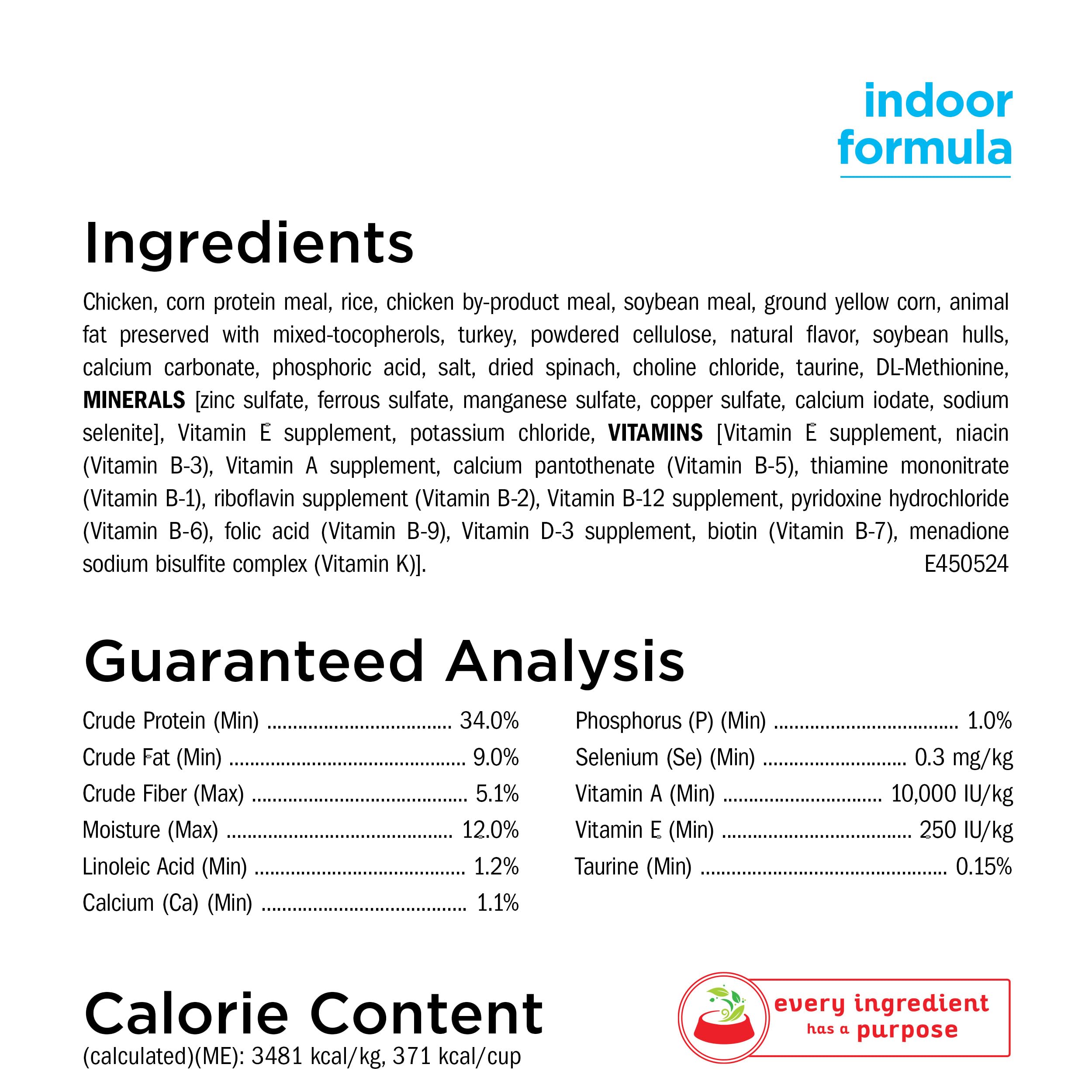Purina Cat Chow Naturals Indoor, croquetas crujientes para una experiencia de comida atractiva.