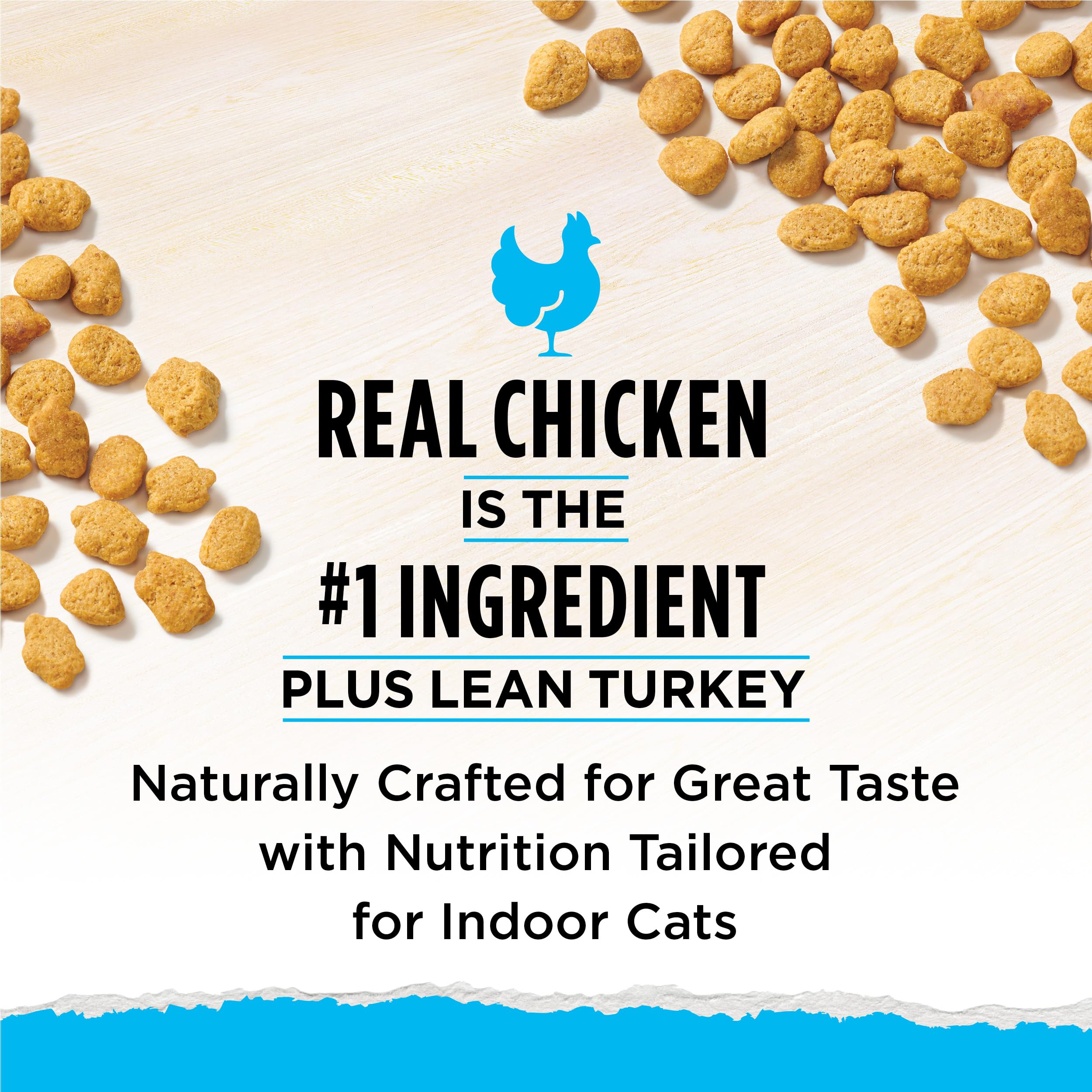 Purina Cat Chow Naturals Indoor, fibra natural para digestión suave.