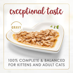 Purina Fancy Feast Gravy Lovers, salsa cremosa para enriquecer la experiencia de comer.