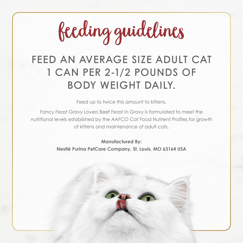 Purina Fancy Feast Gravy Lovers, textura suave ideal para gatitos y adultos.