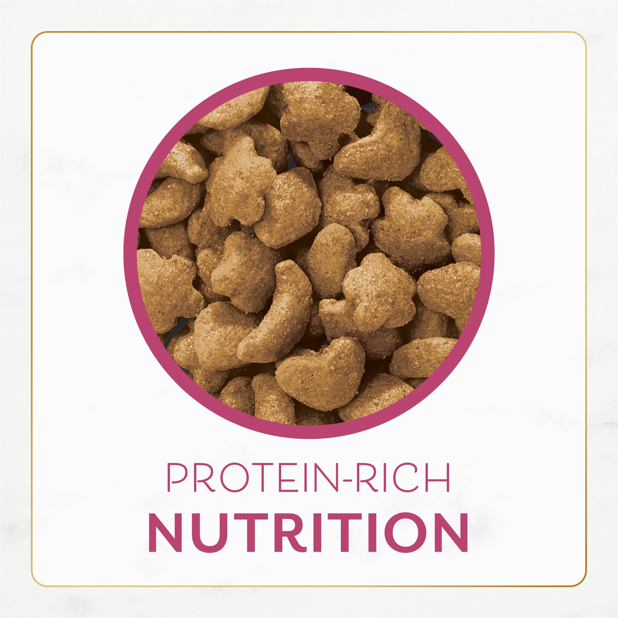 Purina Fancy Feast Filet Mignon, textura crujiente en cada porción
