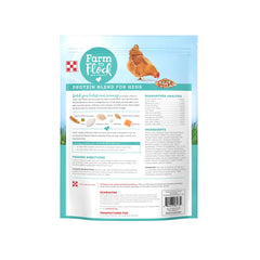 Purina Farm to Flock, nuggets de proteína alta, apoyo nutritivo para aves.