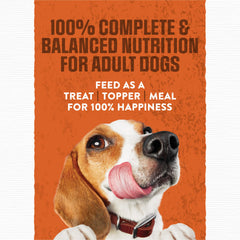 Purina Moist & Meaty Burger cheddar, porciones listas para comer como comida o premio.