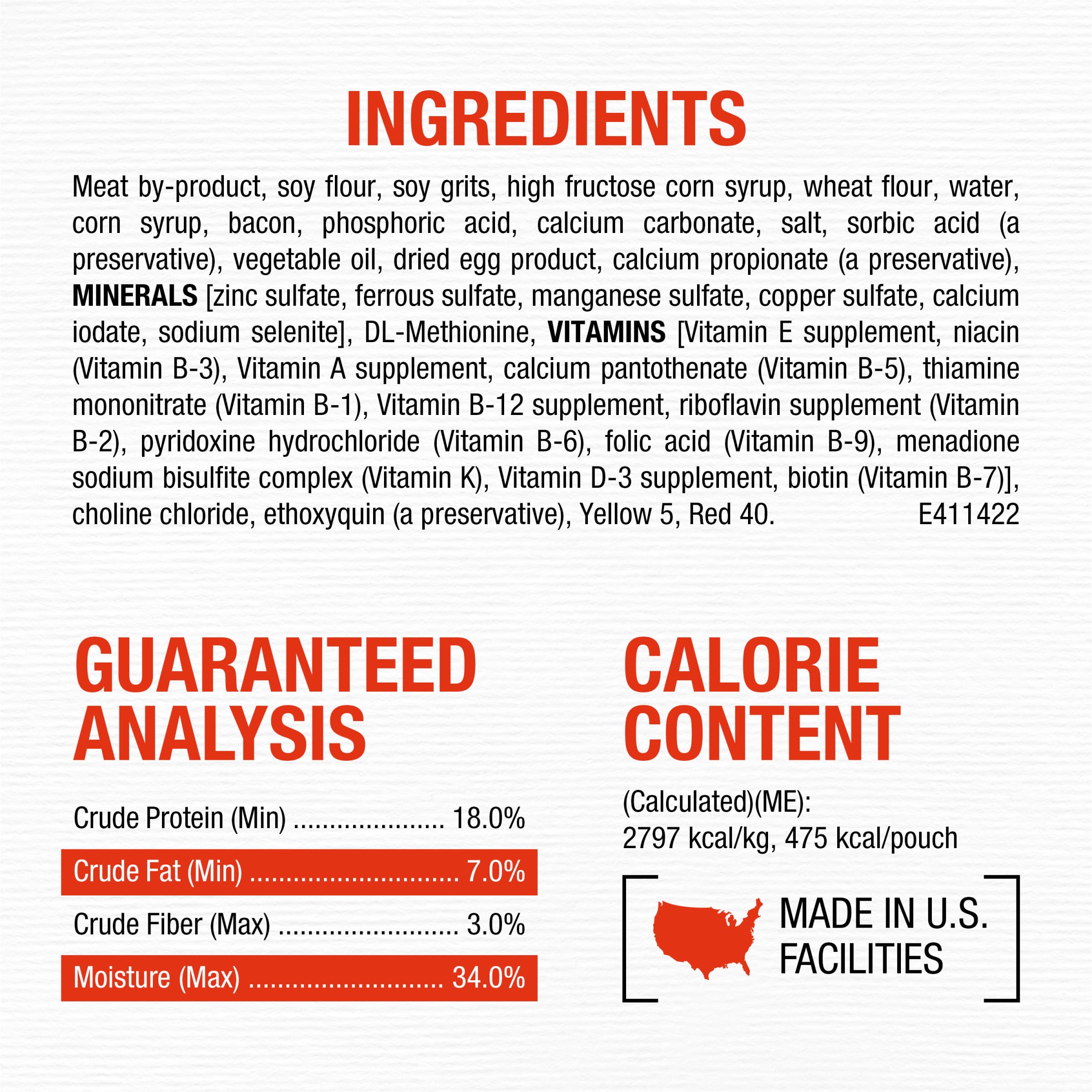 Purina Moist & Meaty Rise and Shine nutrición 100% completa para adultos.