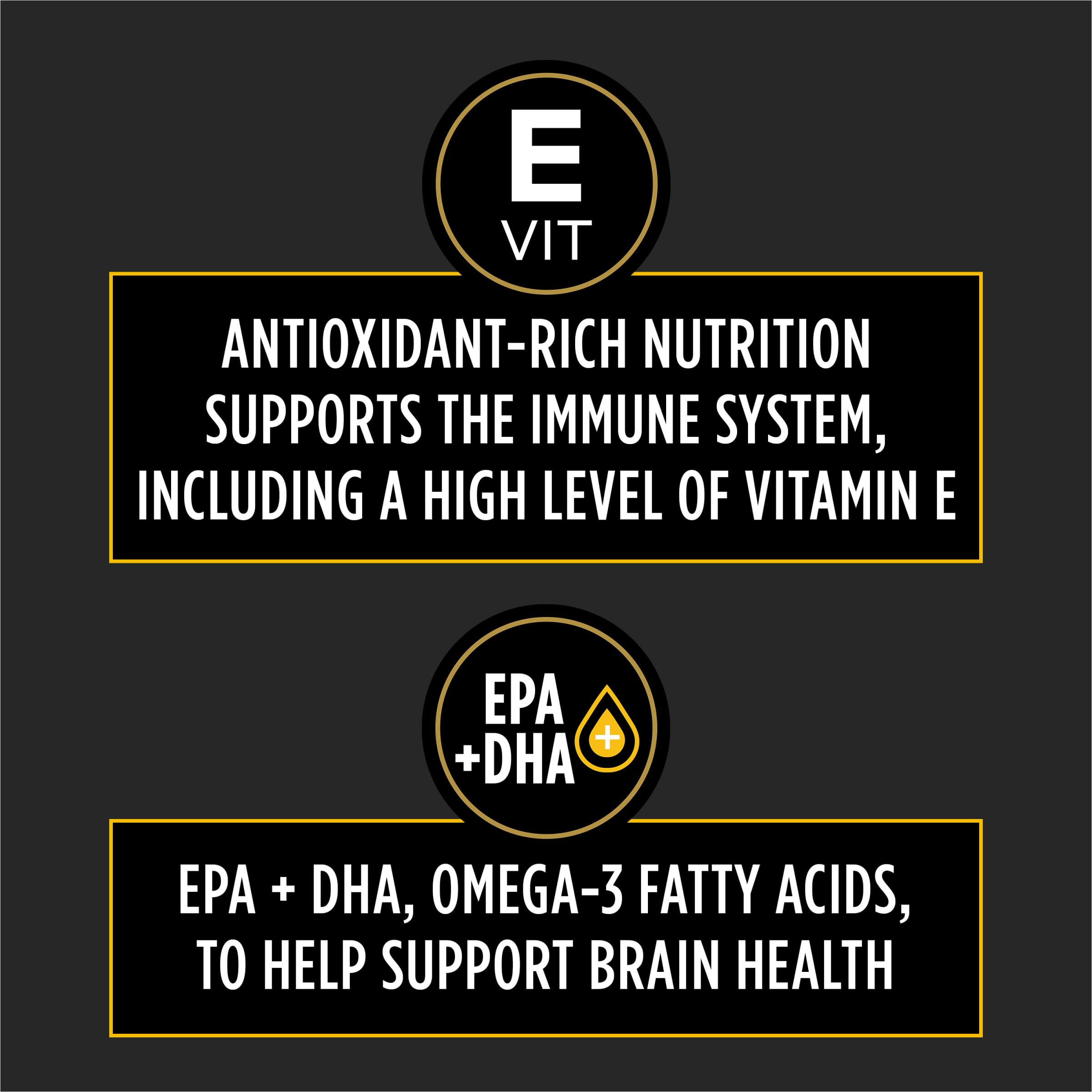 Purina NC NeuroCare: vitamina-e-epa-dha, antioxidantes para apoyo inmunológico general