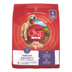 Purina ONE croquetas crujientes para senior 7+, favorecen la masticación y el apetito.