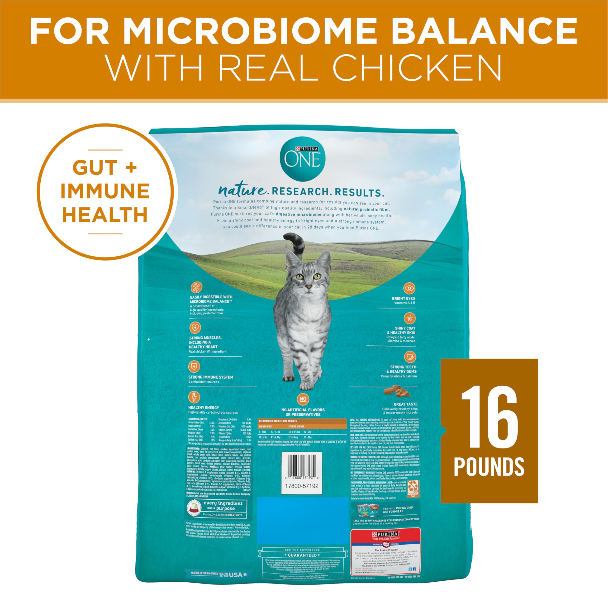 Purina ONE antioxidantes para fortalecer la inmunidad natural.