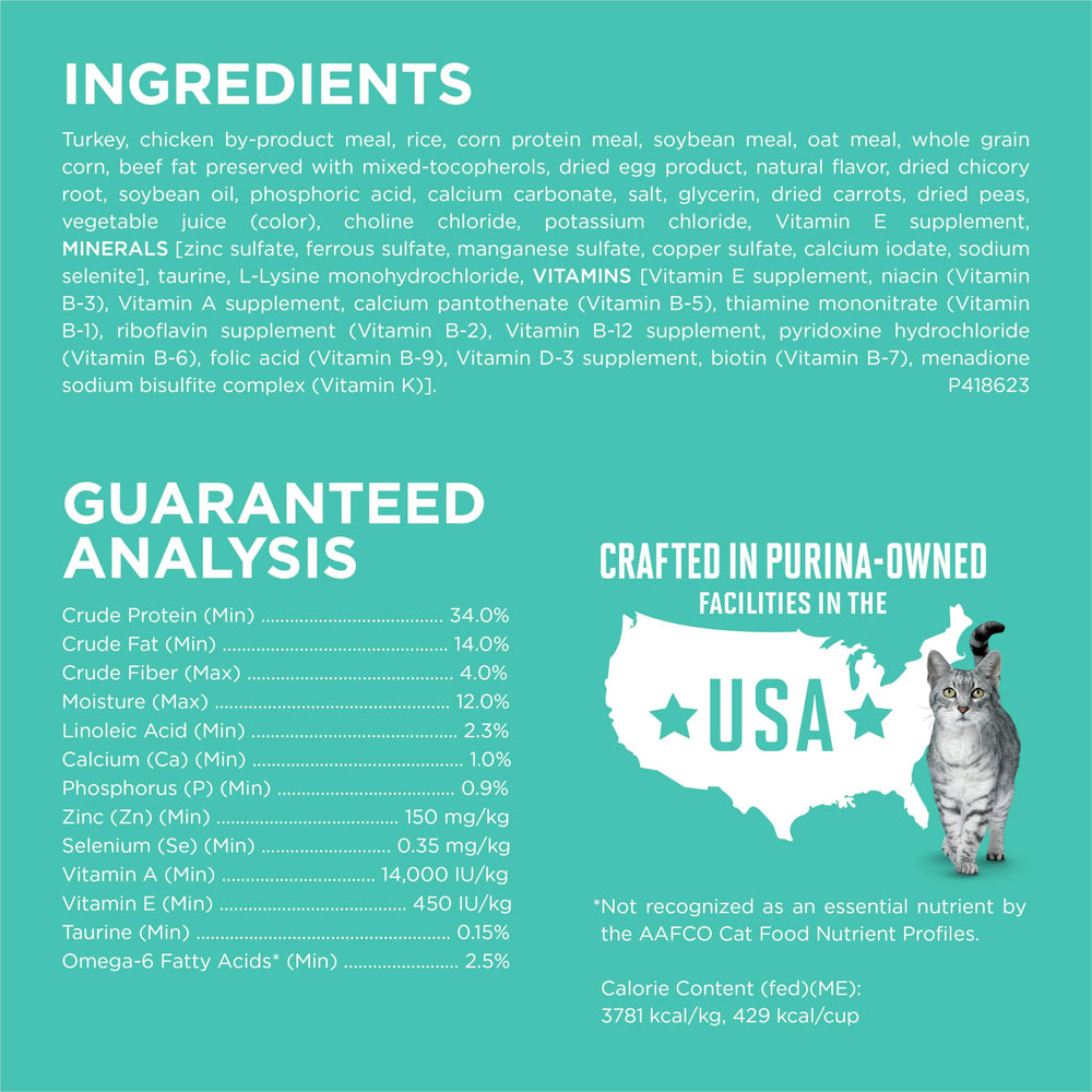 Purina ONE Estómago sensible sin sabores artificiales.