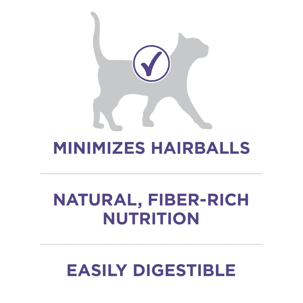 Purina ONE fibra-natural-control-bola-pelo: favorece digestión y control de pelos.