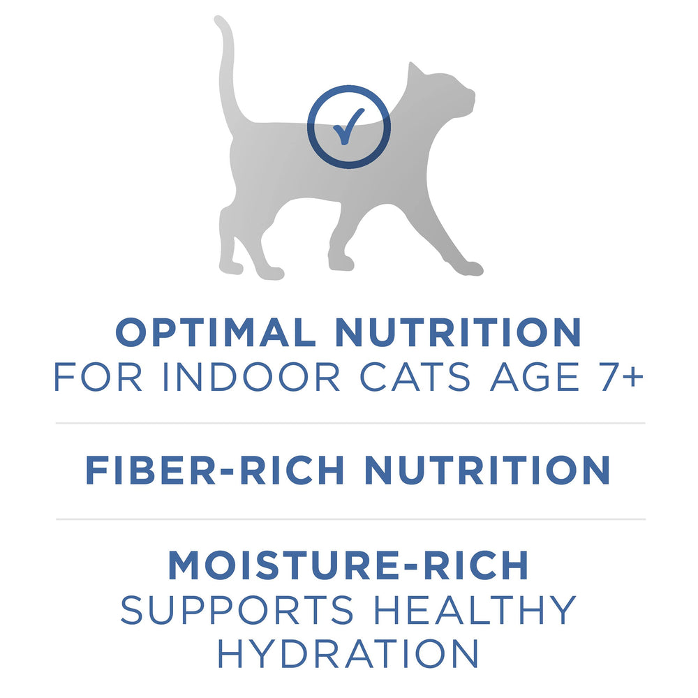 Pate suave con fibra para apoyo digestivo de gatos mayores