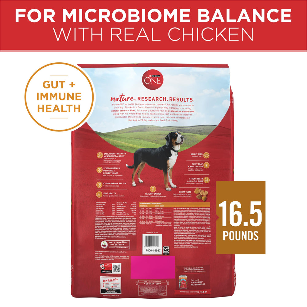 Purina ONE glucosamina natural, soporte para articulaciones del perro.