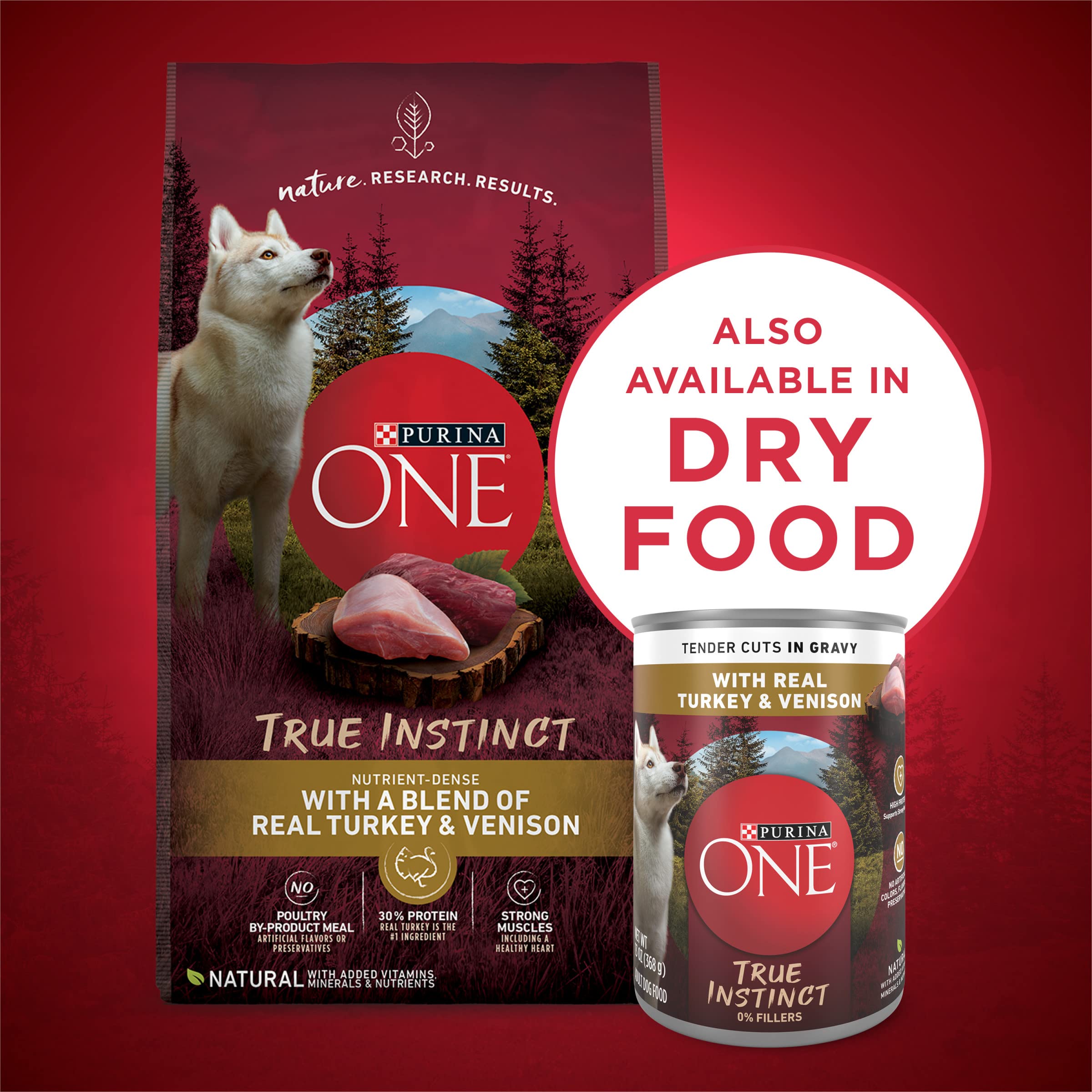 Purina ONE gravy sabroso que realza la experiencia de la comida.