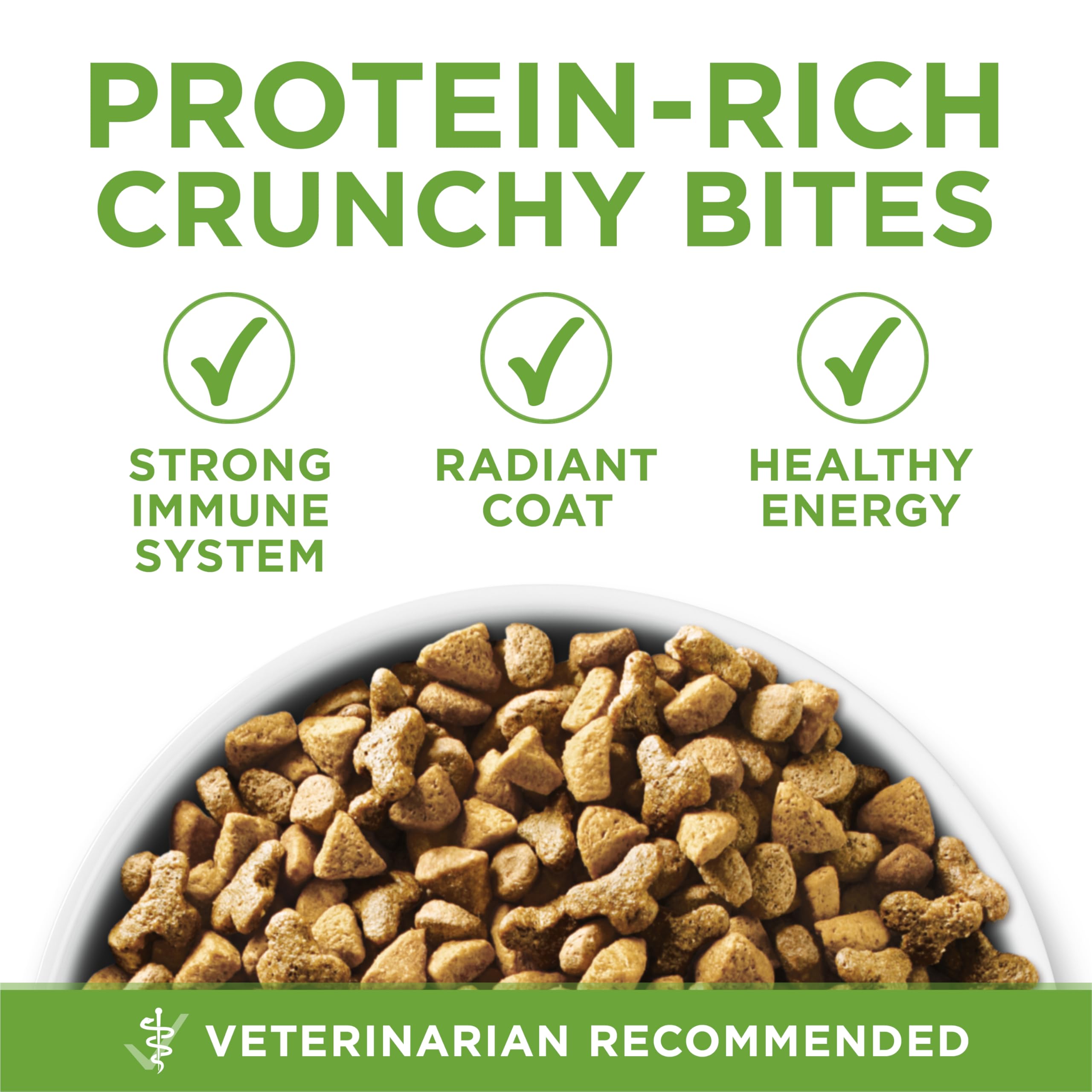 Croquetas crujientes de Purina ONE para gusto y textura atractiva