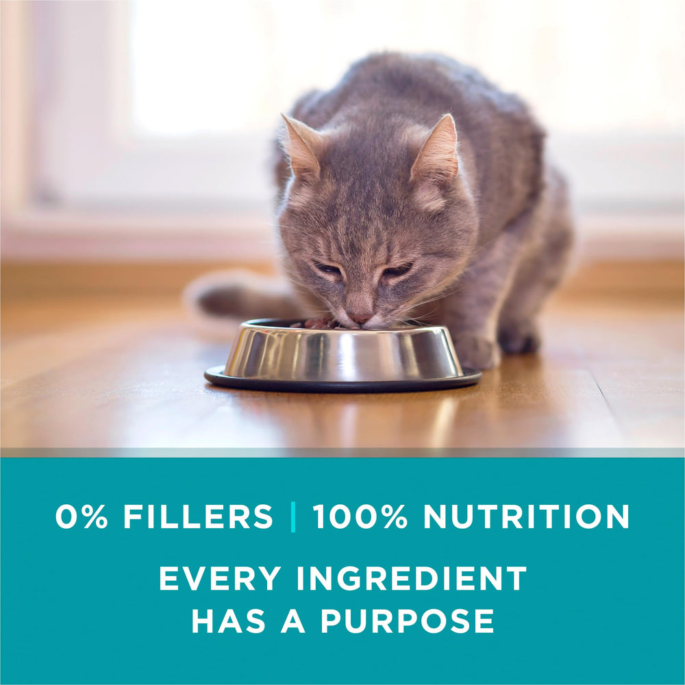 Purina ONE ingredientes naturales con propósito para una dieta equilibrada.