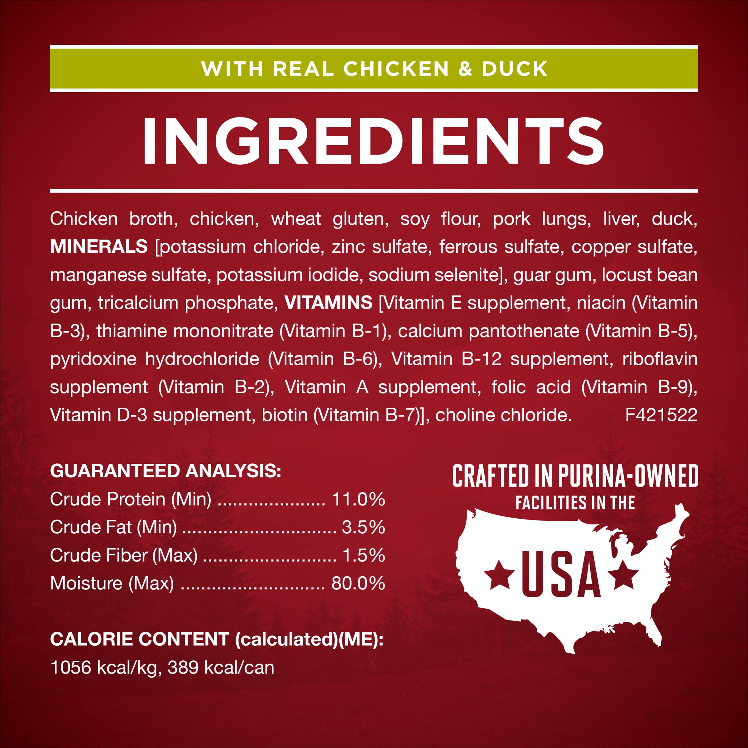 Purina ONE Instinto Verdadero: proteína alta para músculos fuertes.