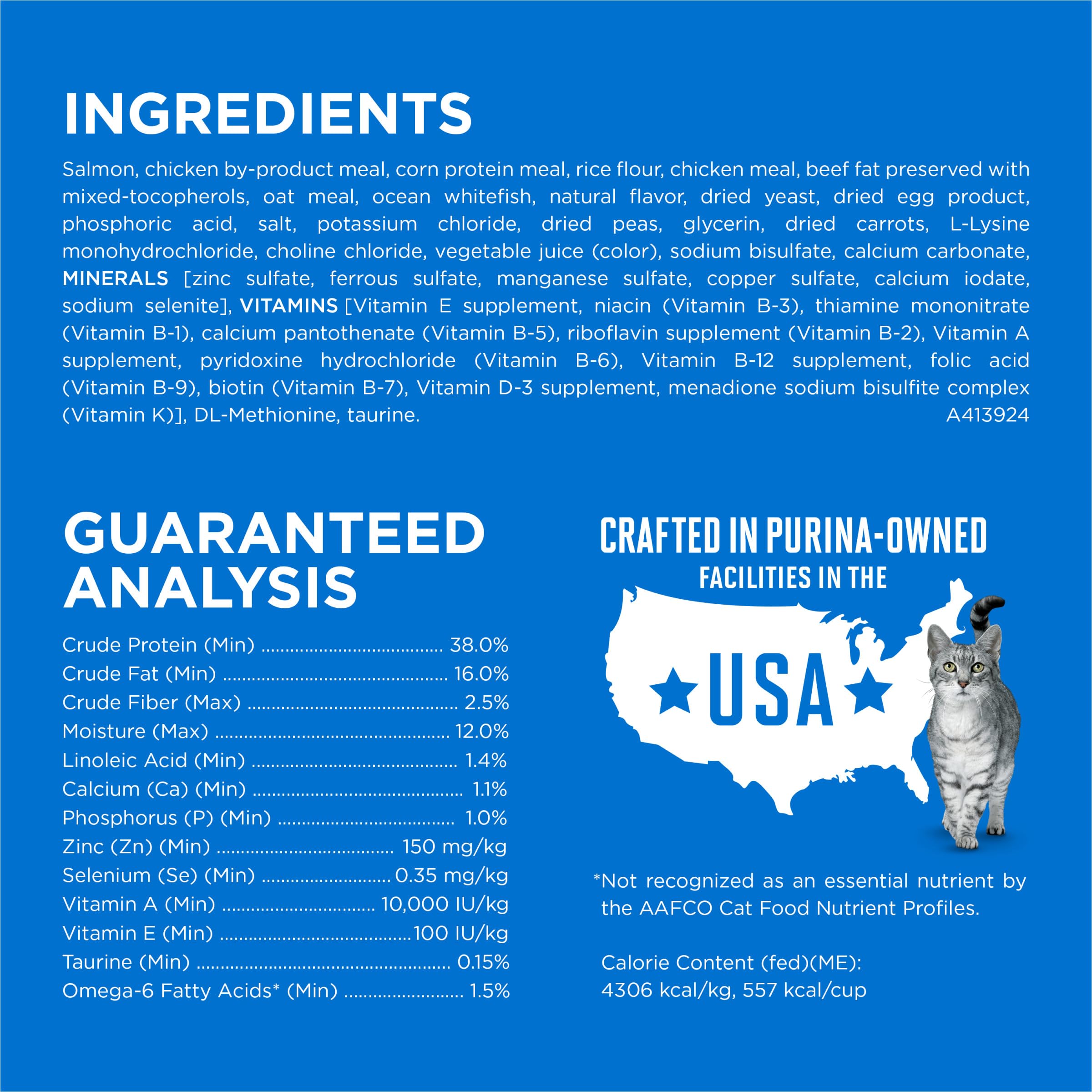 Purina ONE Plus bolsa de 7 lb para planificar comidas diarias.