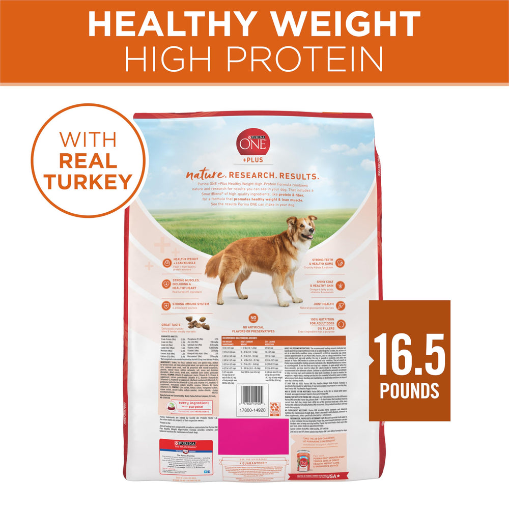 Purina ONE Plus Sin rellenos ni sabores artificiales: fórmula pura.