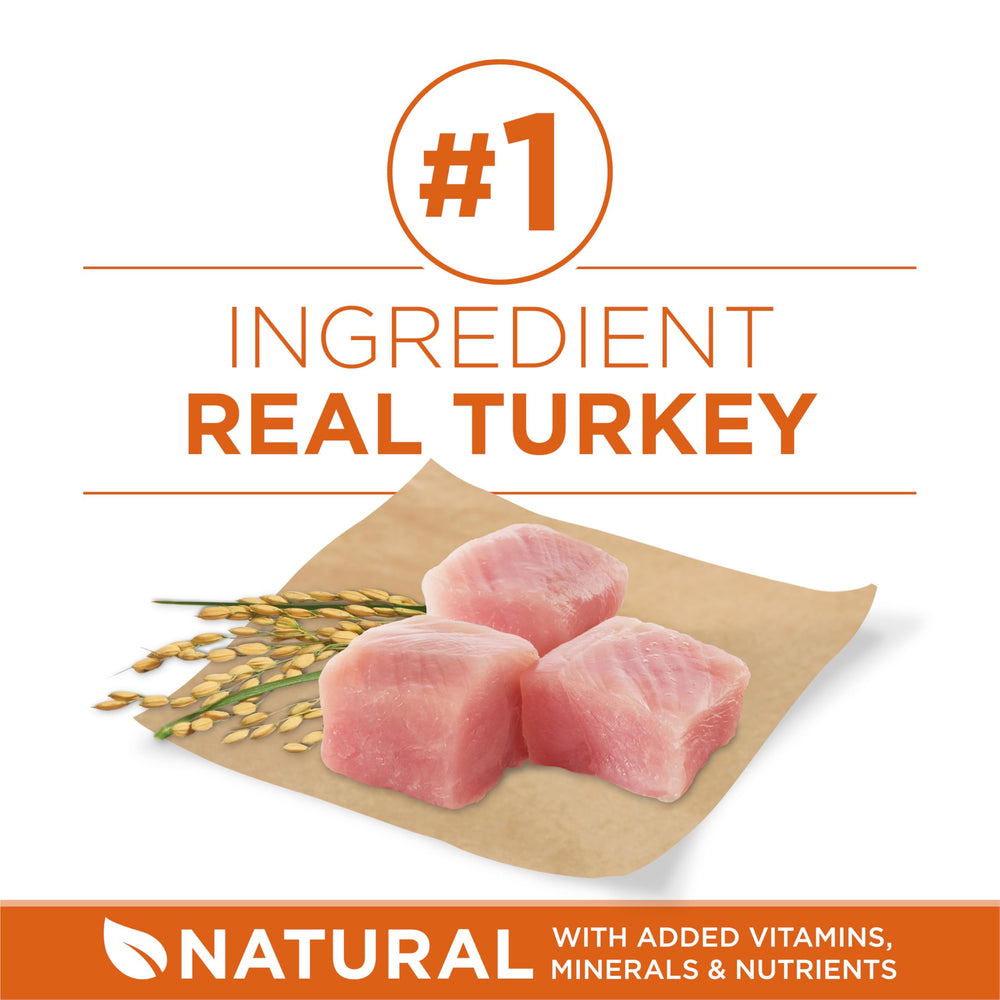 Purina ONE Plus Trozos Pavo Real: trozos sabrosos con proteína de alta calidad.
