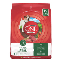 Purina ONE primer ingrediente cordero, apoyo para músculos en perros pequeños