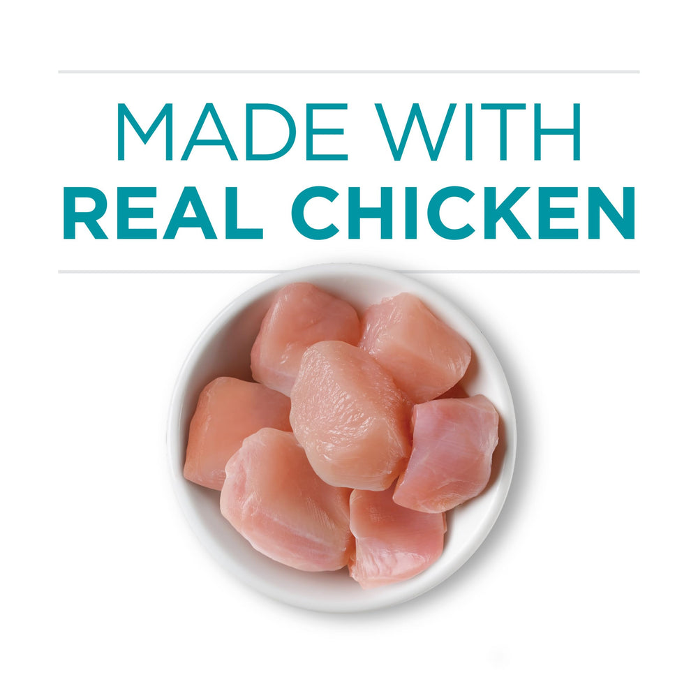 Purina ONE alta proteína de pollo, lata 3 oz; cuidado muscular