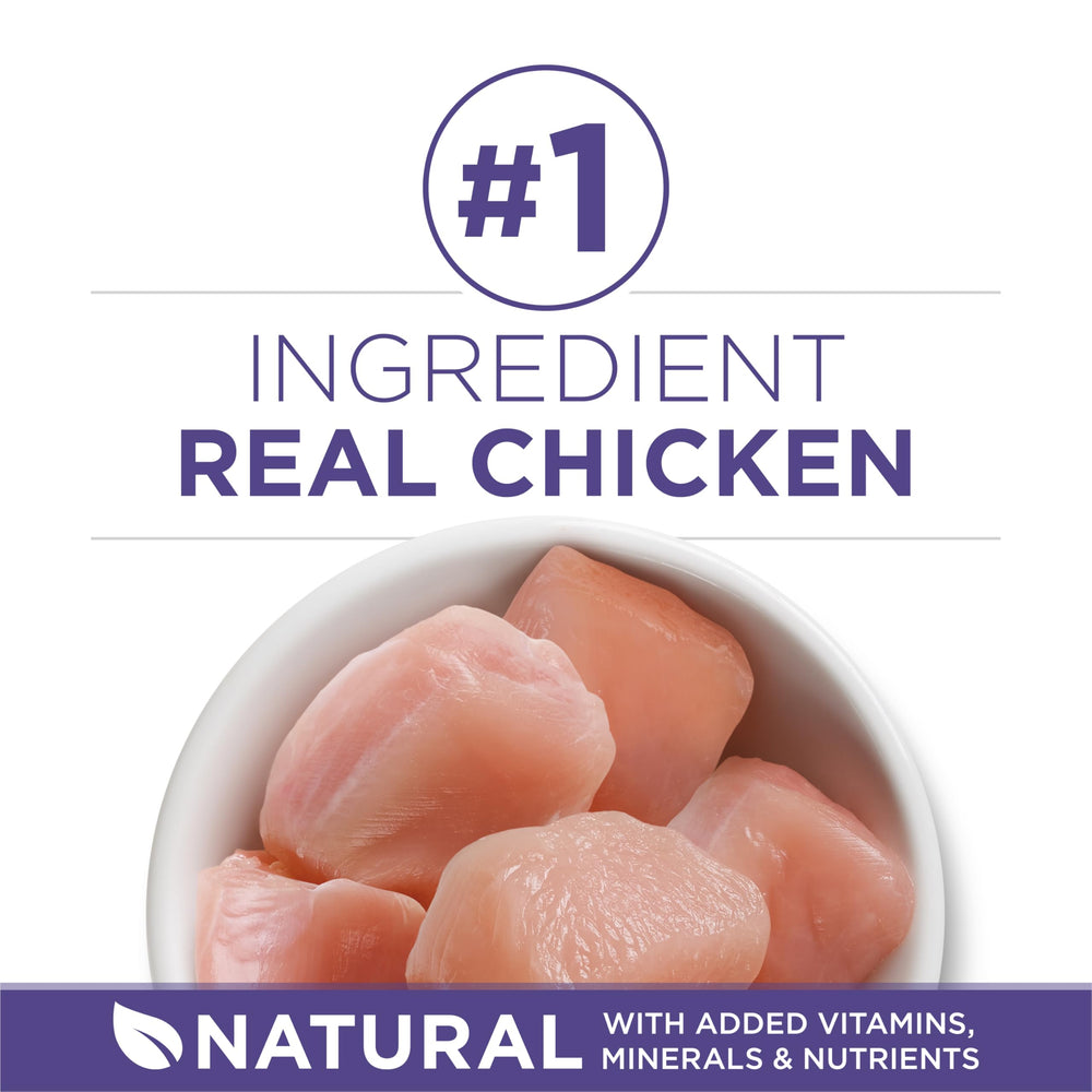 Purina ONE: pollo real como primer ingrediente para mayor proteína.