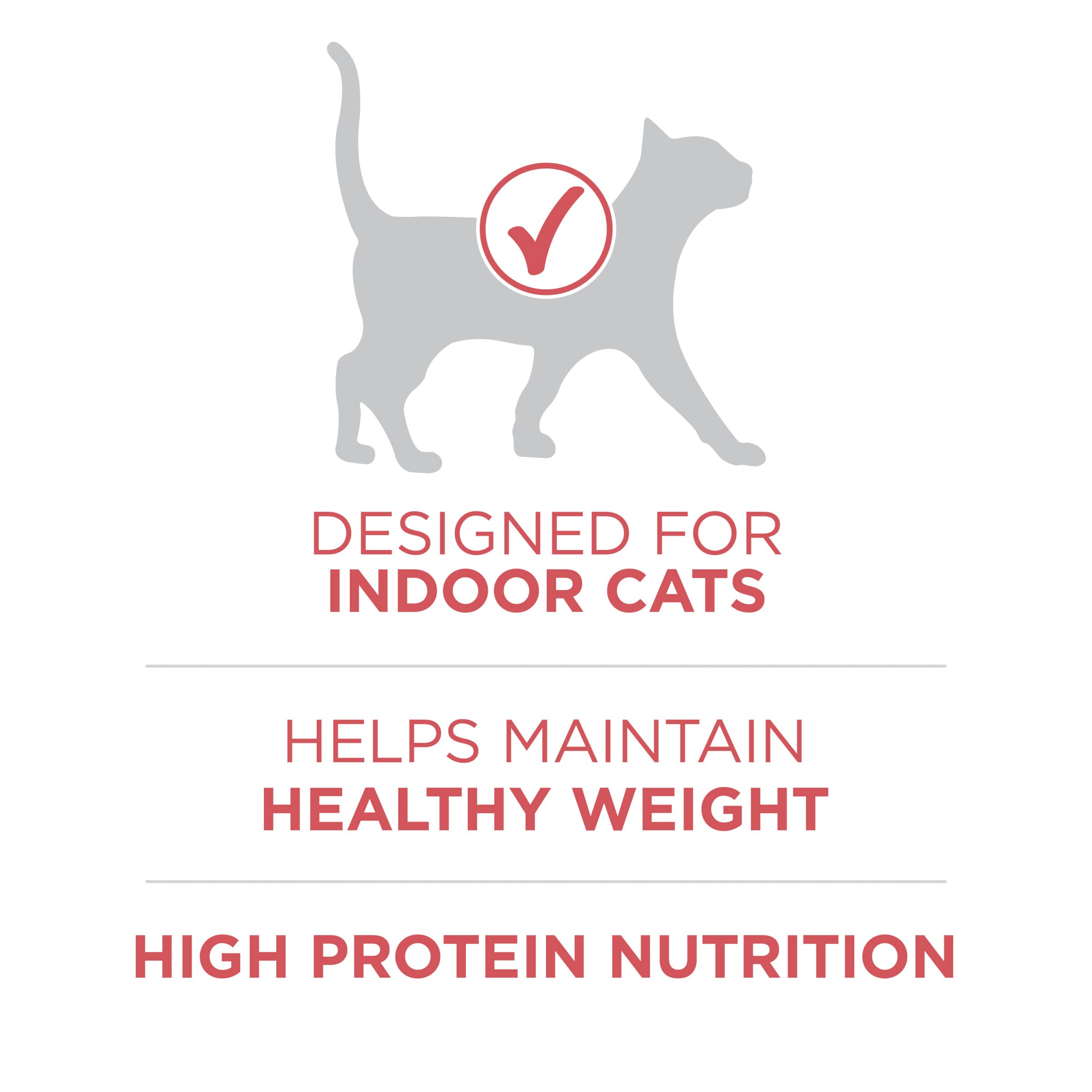 Purina ONE para interior croquetas proteicas con salmón real para peso y energía.