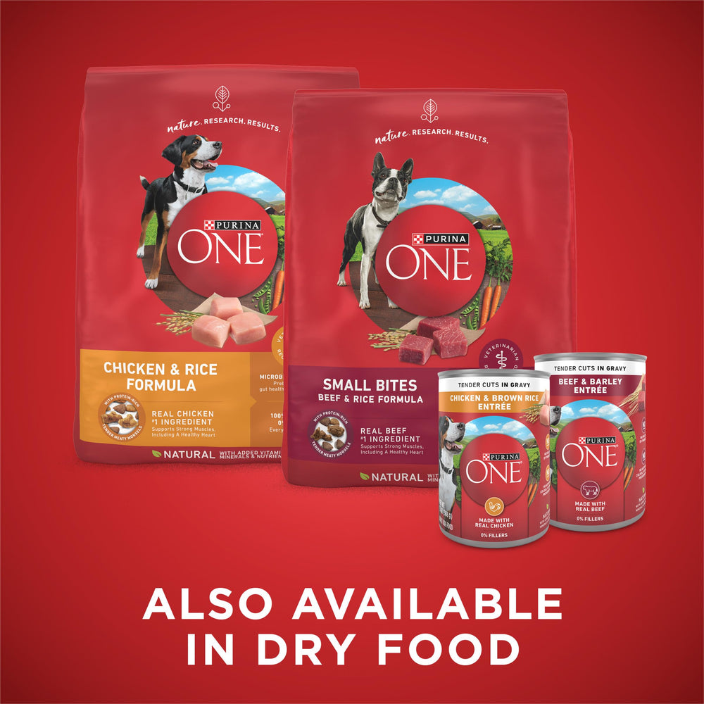 Purina ONE sin colorantes ni preservantes artificiales para una opción más limpia.