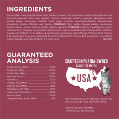 Purina ONE sin rellenos: fórmula seca de calidad para gatos adultos.
