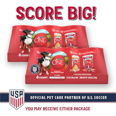 Purina ONE Tender Cuts carne en salsa, trozos reales para perros adultos.