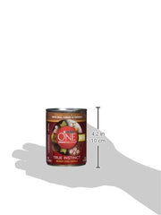 Purina ONE trozos tiernos de pavo y venado en salsa para perros adultos.