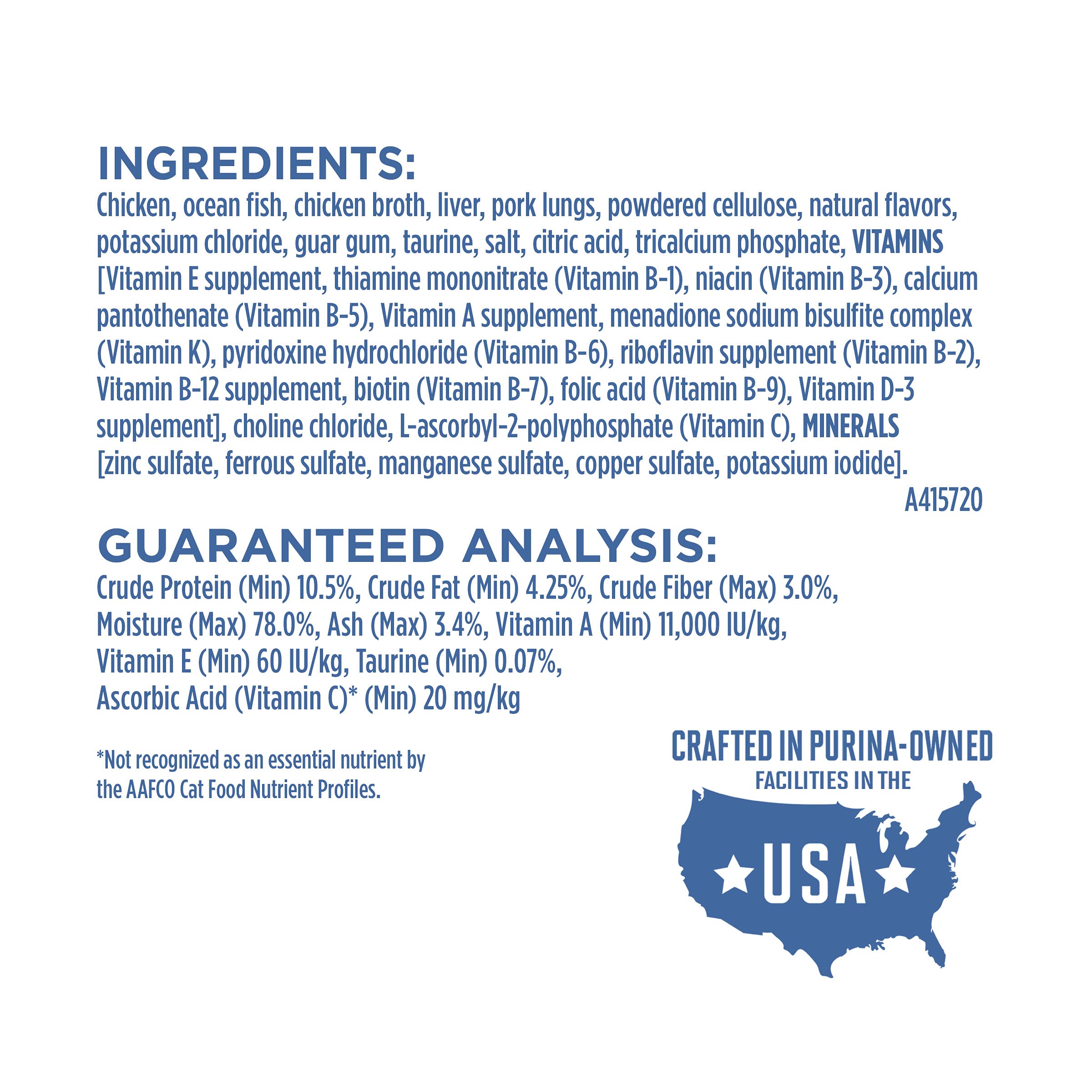 Purina ONE ingredientes reales pollo y pescado de alta calidad