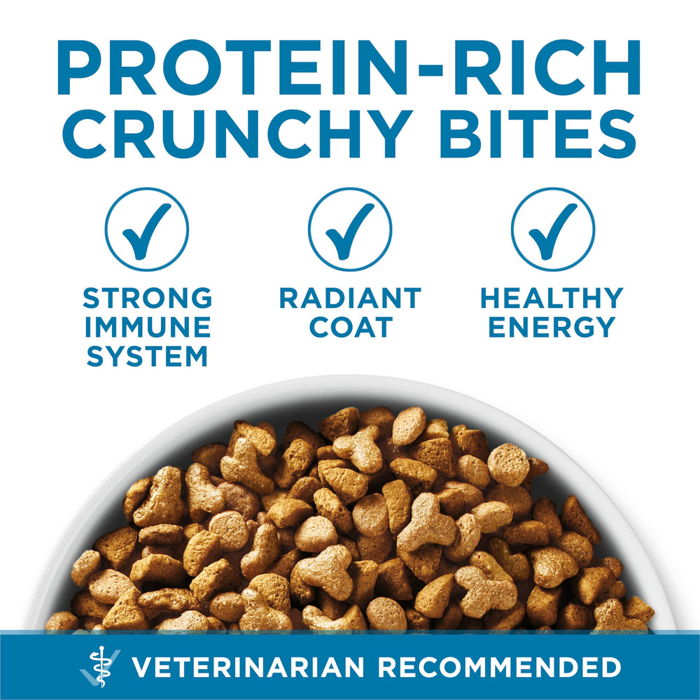 Incluye zanahorias y guisantes para sabor y nutrientes naturales Purina ONE