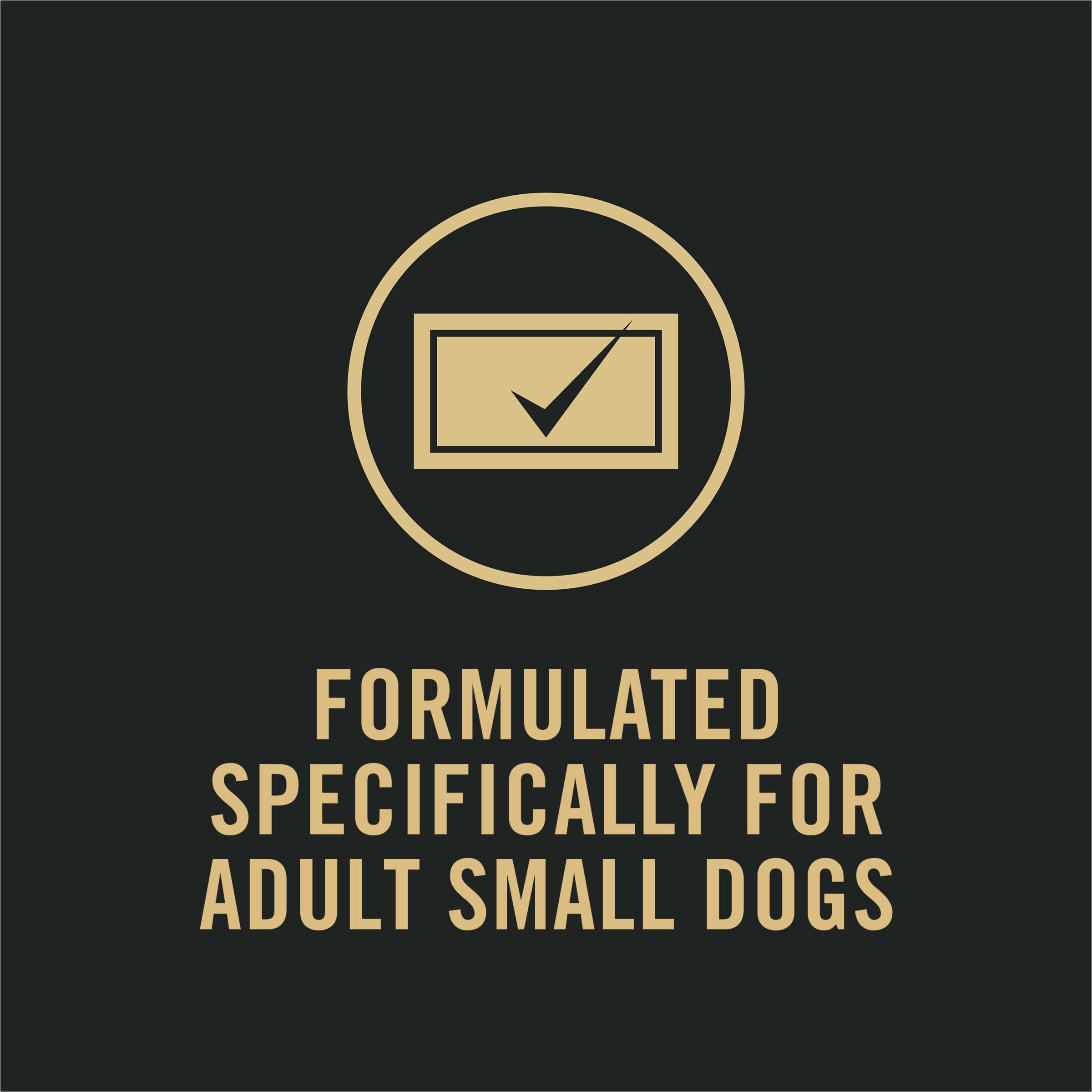 Purina Pro Plan Adult Small Breed judías verdes en lata para una comida equilibrada.