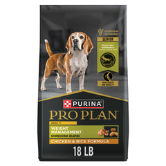 Purina Pro Plan Adulto 7 Plus, bolsa de 18 libras para gestión de peso
