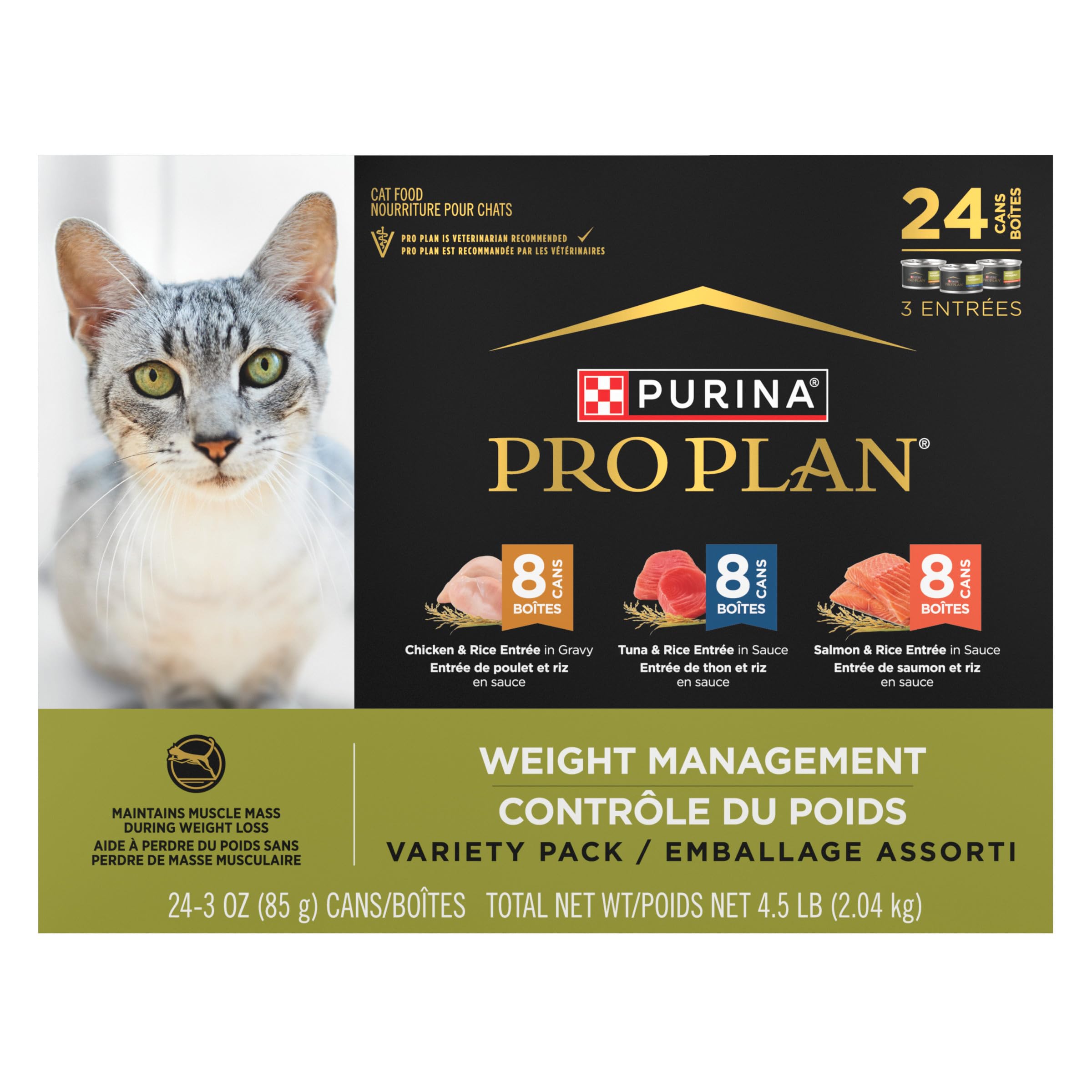Purina Pro Plan, sin colorantes ni conservantes artificiales.
