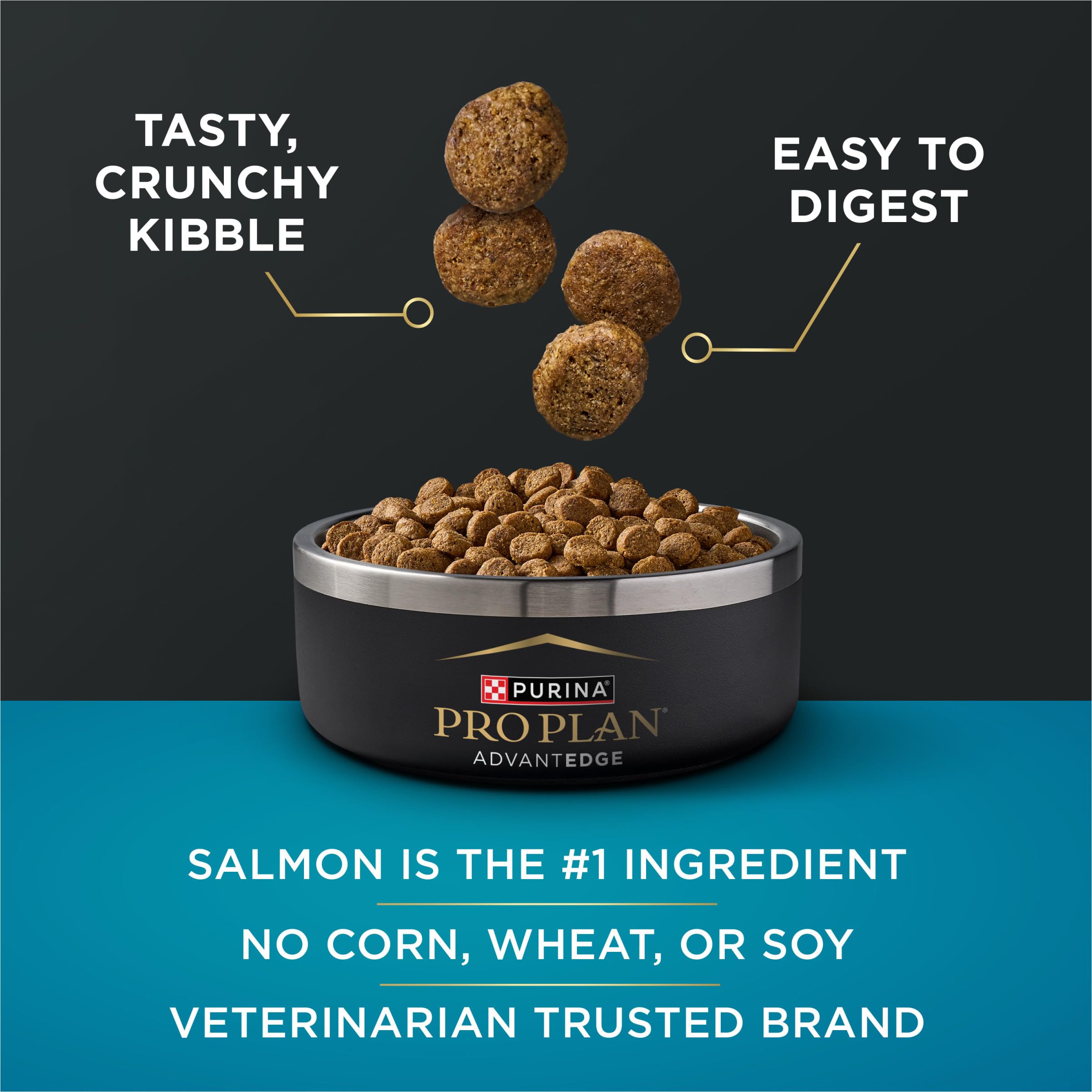 Purina Pro Plan AdvantEDGE con antioxidantes para apoyo inmunitario diario.