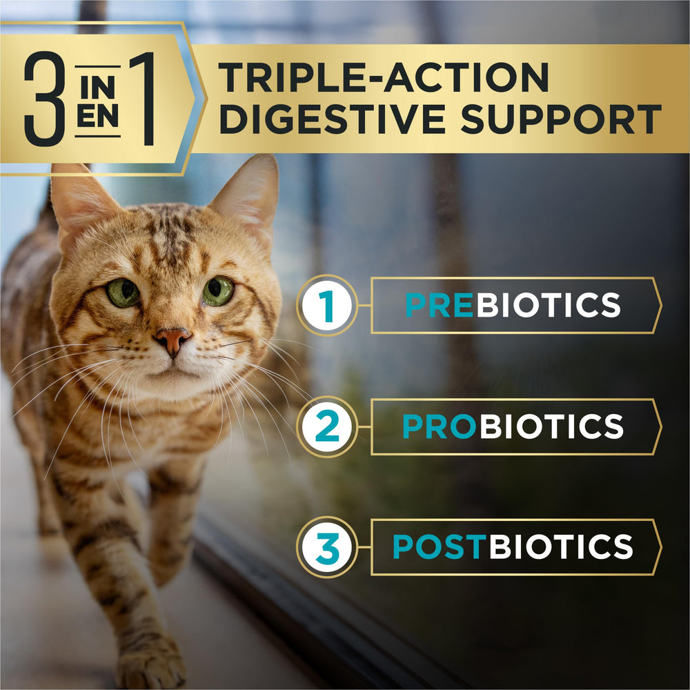 Purina Pro Plan AdvantEDGE prebióticos probióticos postbióticos para salud intestinal