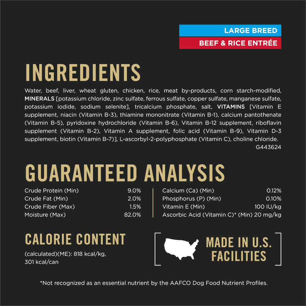 Purina Pro Plan alimento alto en proteína en lata grande