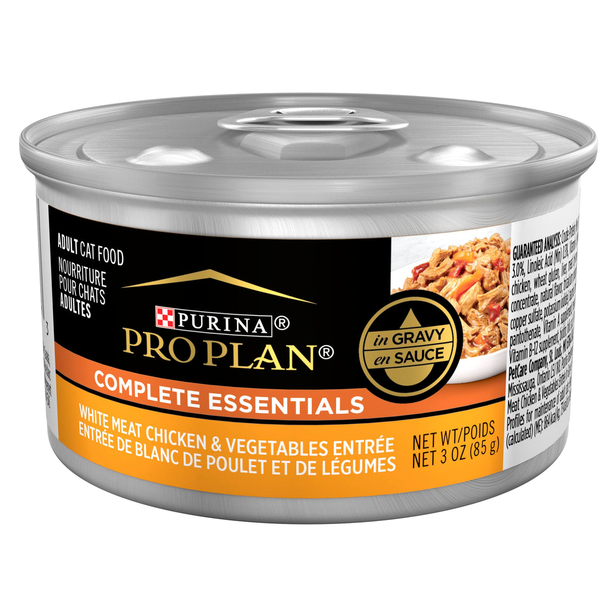 Purina Pro Plan: alimento en salsa en lata 3 oz para sabor y nutrición