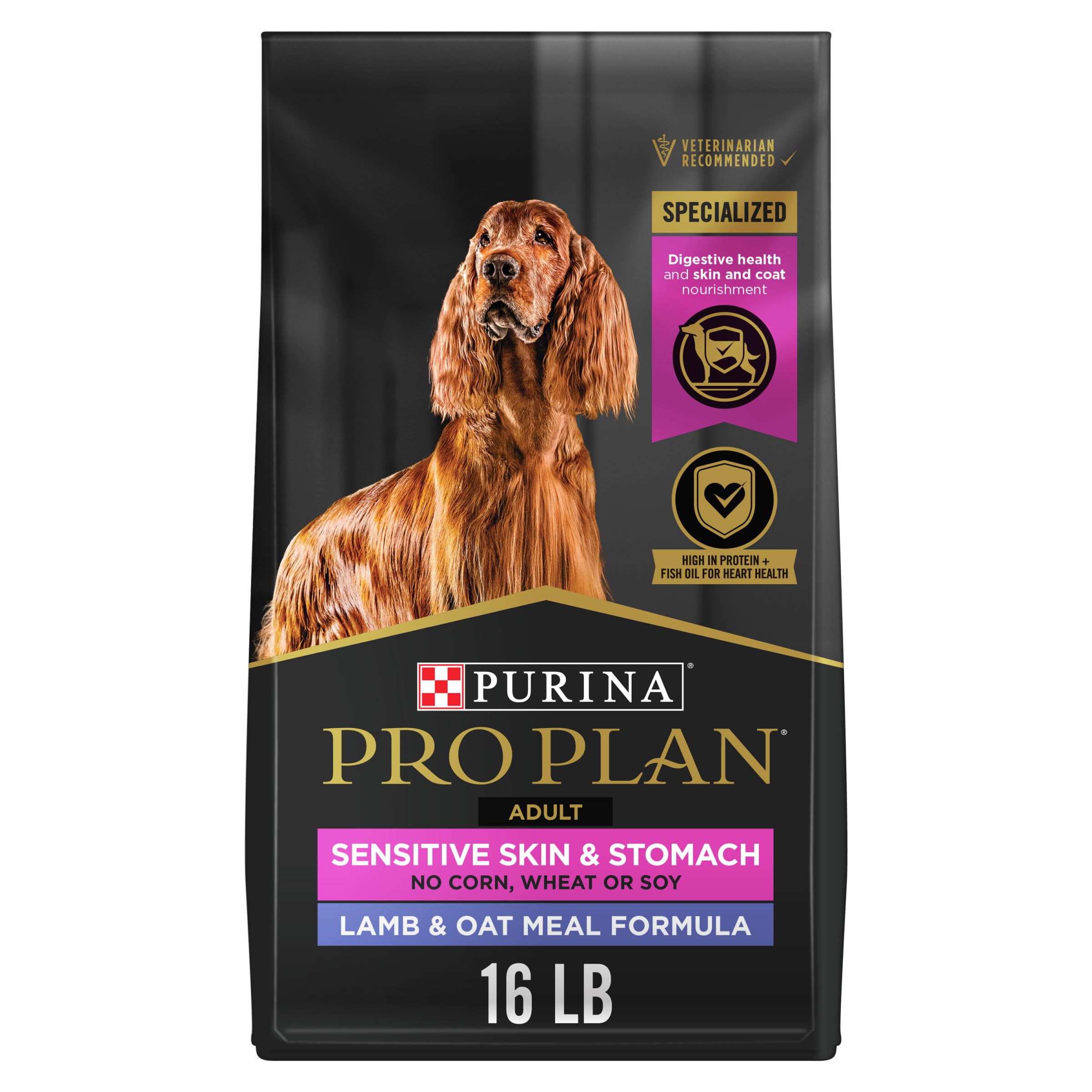 Purina Pro Plan bolsa de 16 libras para perros con piel y estómago sensibles