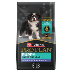 Purina Pro Plan bolsa para cachorros con cordero real como primer ingrediente, crecimiento saludable.