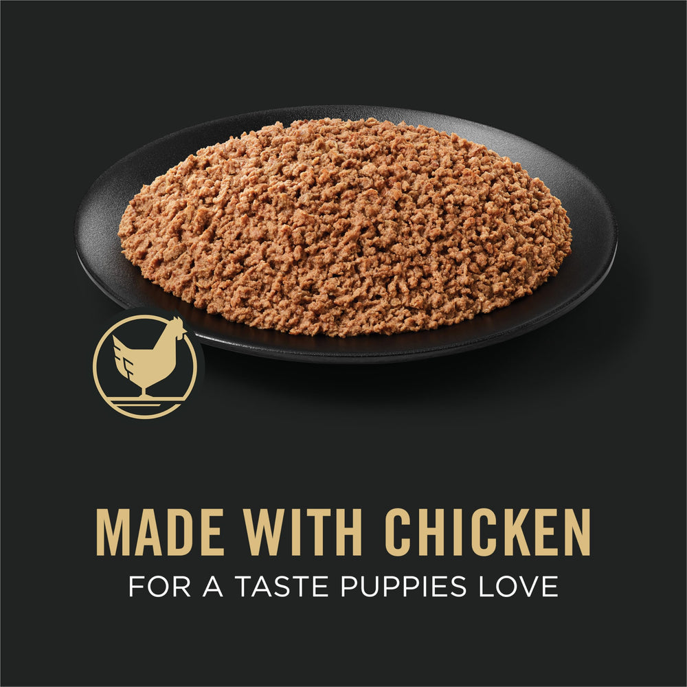 Purina Pro Plan fórmula sin maíz, trigo ni soja, lata de 375 g para cachorro