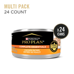 Purina Pro Plan Complete Essentials, presentación en salsa de pollo, ideal para comida diaria