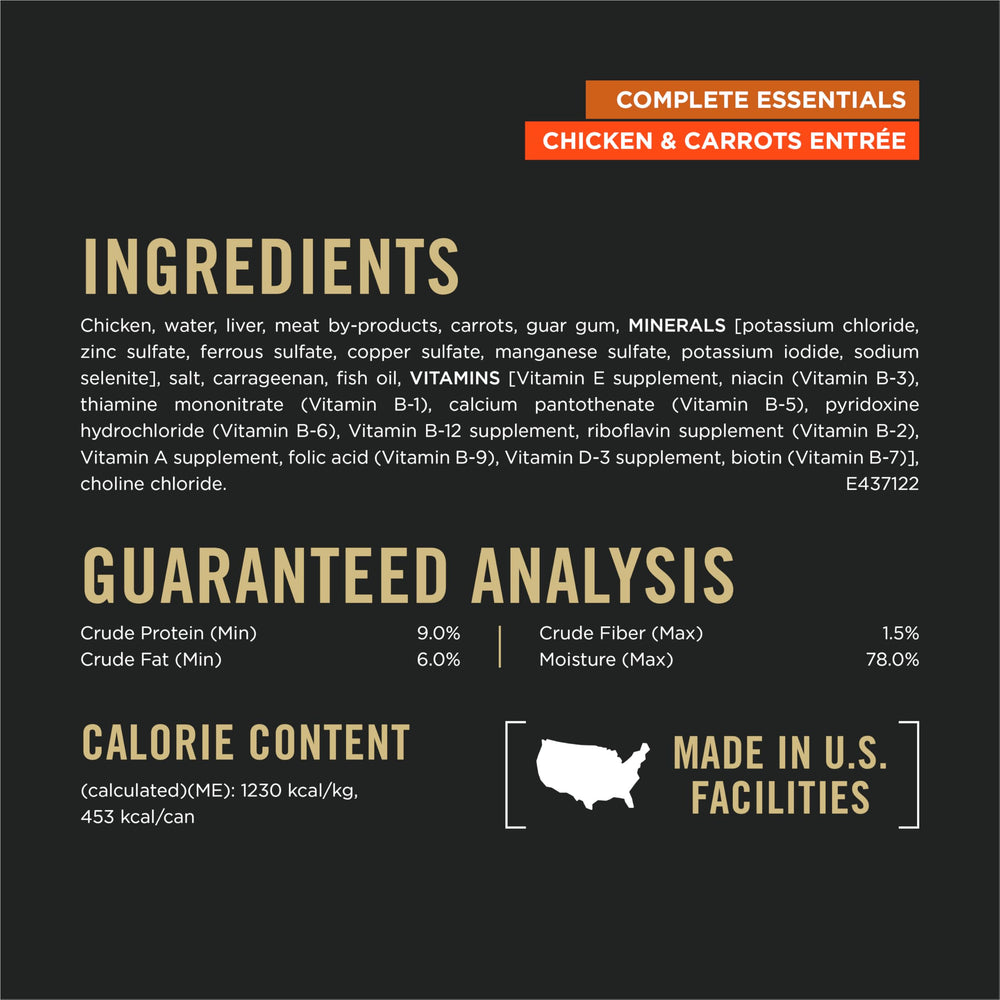 Con conservas Purina Pro Plan 13oz, proteína de alta calidad para mantener condición corporal.
