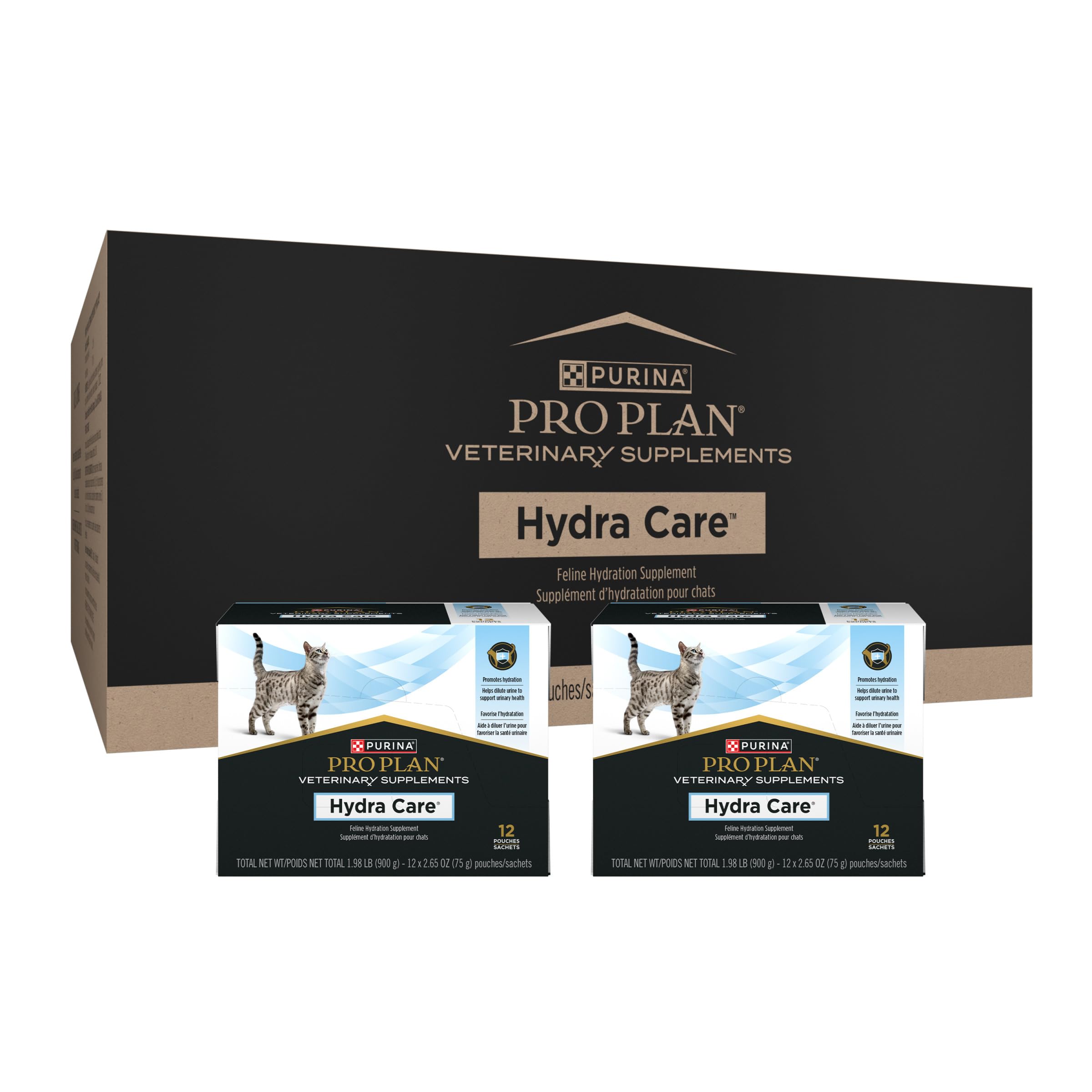 Purina Pro Plan Hydra Care para gatos: empaque de 24 bolsas de 2.65 oz.