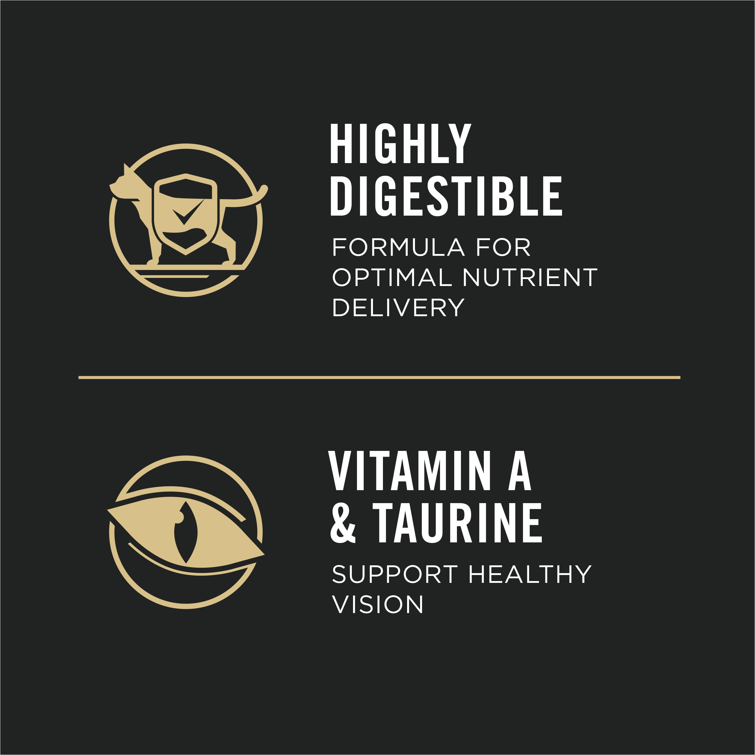 Purina Pro Plan DEVELOPMENT, 25 vitaminas y minerales esenciales para crecimiento.