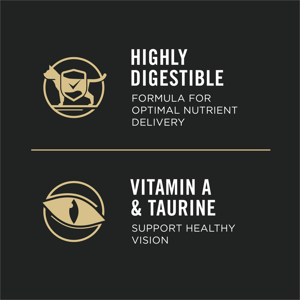 Purina Pro Plan DEVELOPMENT, 25 vitaminas y minerales esenciales para crecimiento.
