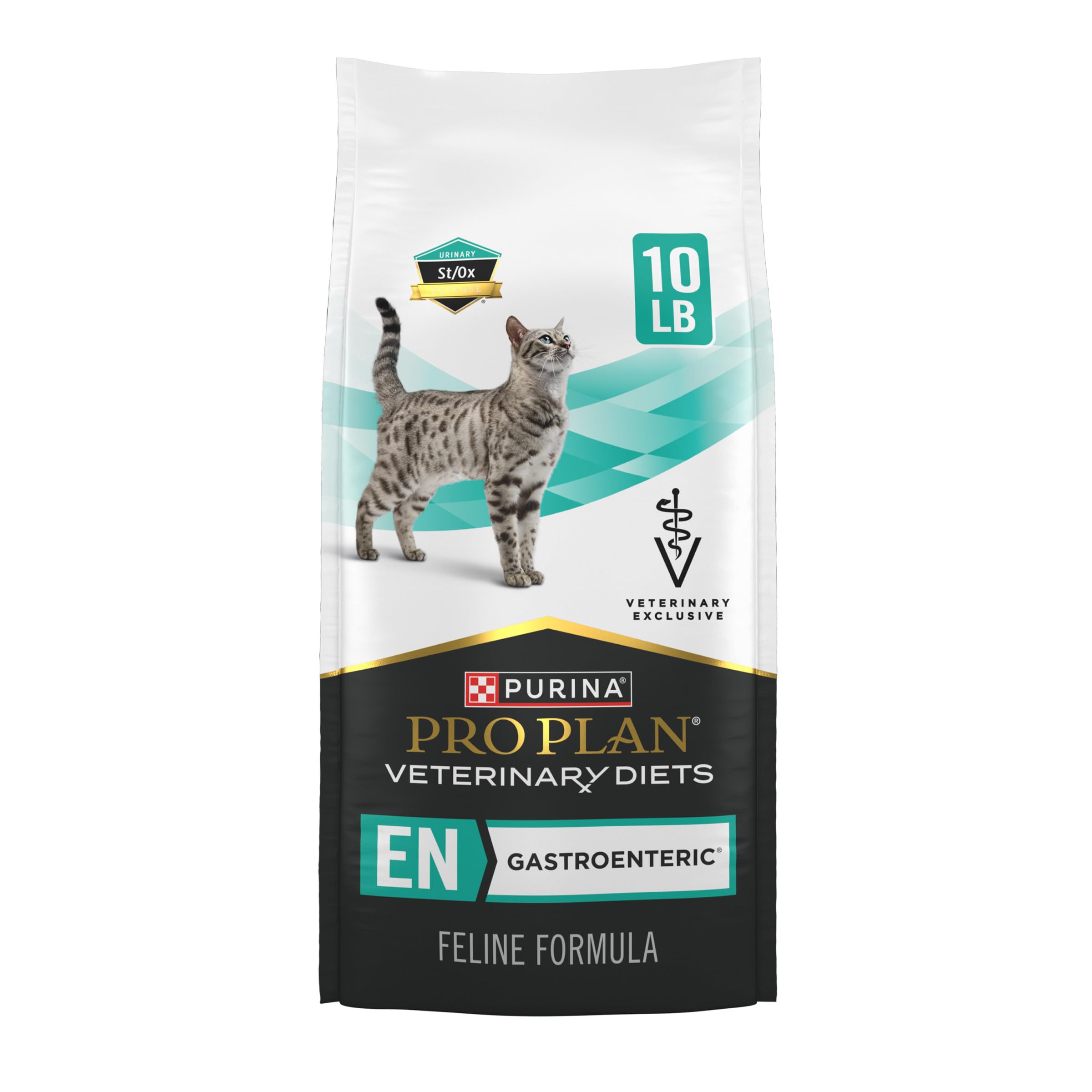 Purina Pro Plan Dietas Veterinarias: croquetas digestivas en saco de 10 lb para soporte digestivo felino.